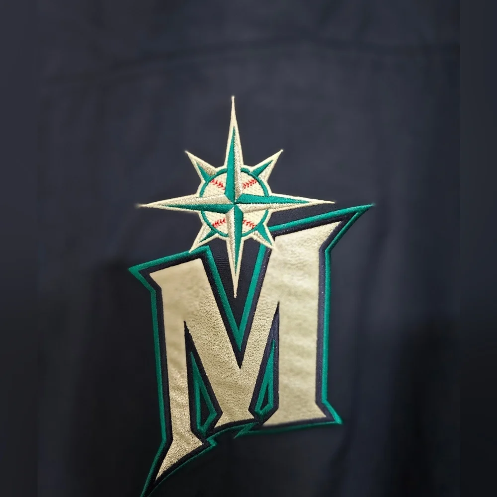 NWT Nike Seattle Mariners Warmup Pullover Jacket - Picture 4 of 6